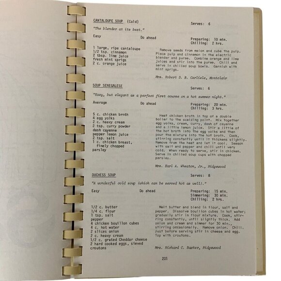 Forum Feasts Community Cookbook 21st Printing 1988 Spiral Bound - Picture 12 of 15